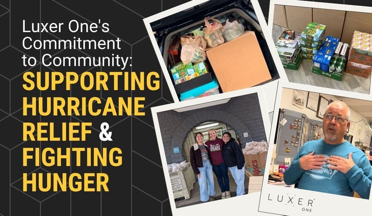 Luxer One's Commitment to Community: Supporting Hurricane Relief and Fighting Hunger