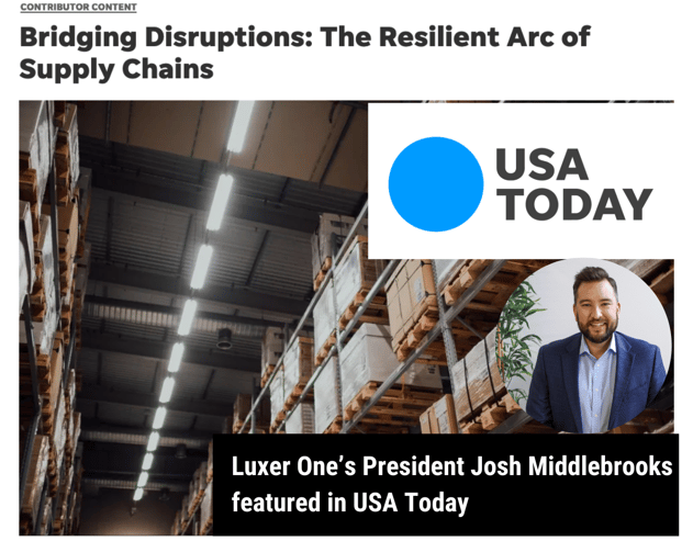 Luxer One President Josh Middlebrooks featured in USA Today